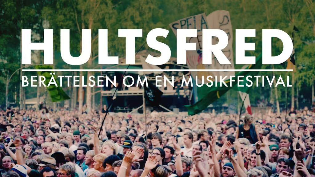 Kan vara en bild av text där det står ”IULTSFRED BERÄTTELSEN OM EN MUSIKFESTIVAL”